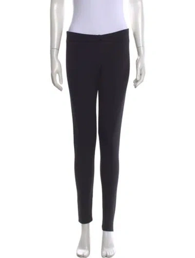 Pre-owned The Row Nylon Skinny Leg Pants In Black