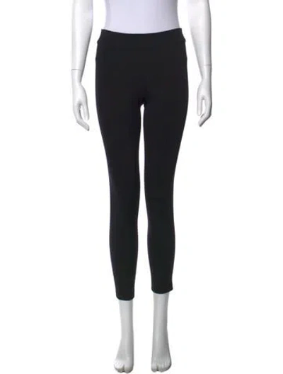 Pre-owned The Row Nylon Skinny Leg Pants In Black
