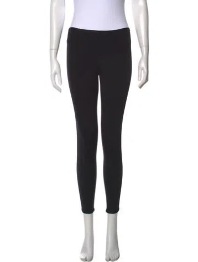 Pre-owned The Row Nylon Skinny Leg Pants In Black