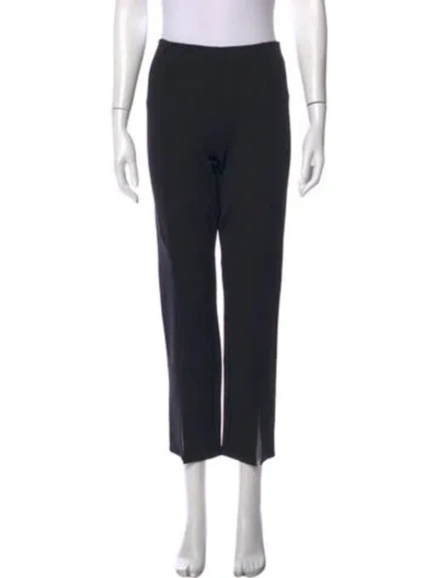 Pre-owned The Row Nylon Skinny Leg Pants In Black