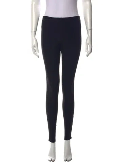 Pre-owned The Row Nylon Skinny Leg Pants In Black