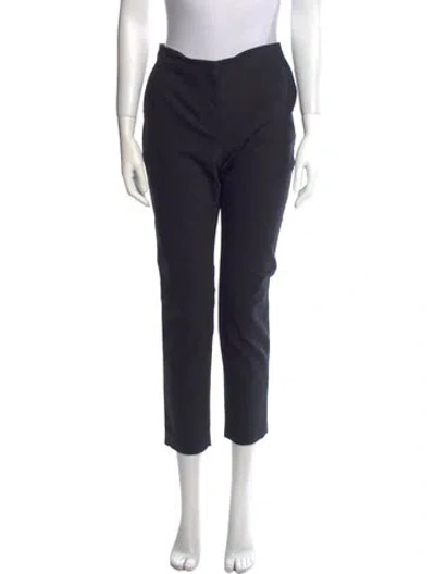 Pre-owned The Row Nylon Skinny Leg Pants In Blue