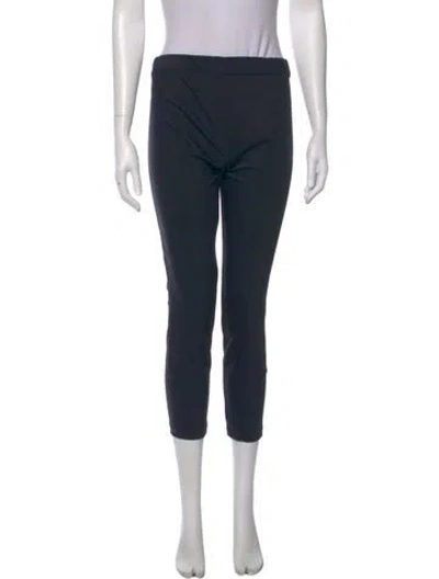 Pre-owned The Row Nylon Skinny Leg Pants In Blue
