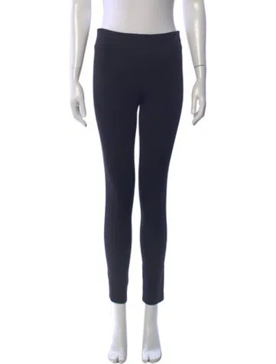 Pre-owned The Row Nylon Skinny Leg Pants In Blue