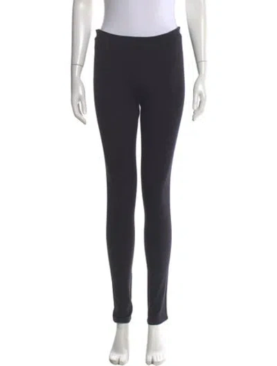 Pre-owned The Row Nylon Skinny Leg Pants In Gray