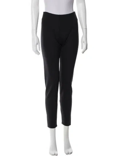 Pre-owned The Row Nylon Skinny Leg Pants In Gray