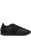The Row Velvet Adjustable Sneakers Suede Finish