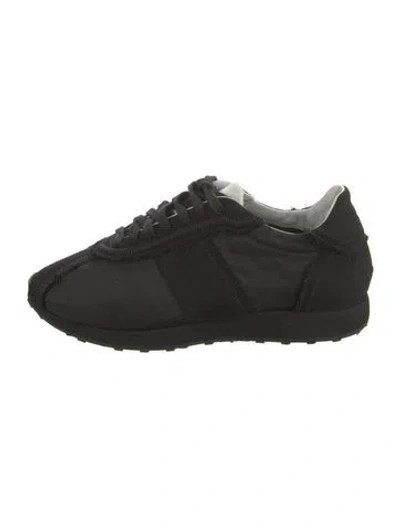 Pre-owned The Row Nylon Sneakers In Black