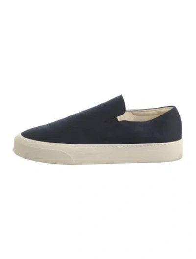 Pre-owned The Row Nylon Sneakers In Blue