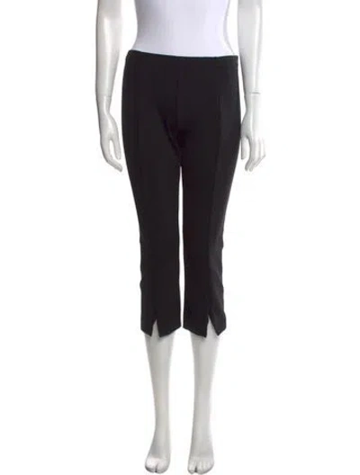 Pre-owned The Row Nylon Straight Leg Pants In Black
