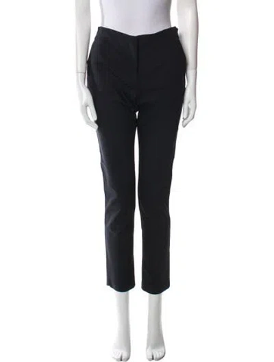 Pre-owned The Row Nylon Straight Leg Pants In Black