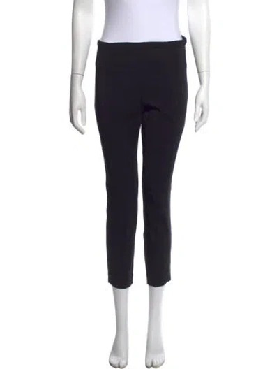 Pre-owned The Row Nylon Straight Leg Pants In Black
