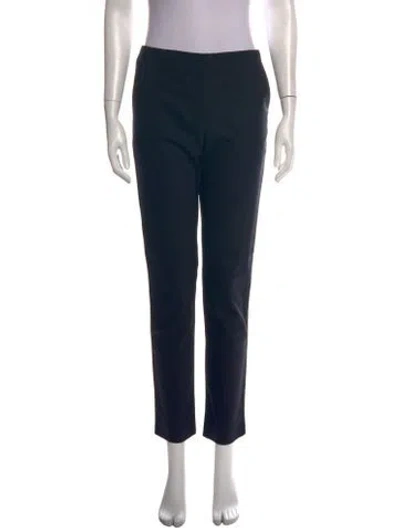 Pre-owned The Row Nylon Straight Leg Pants In Black