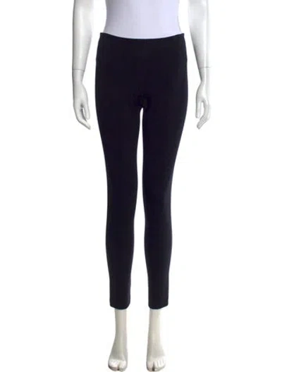 Pre-owned The Row Nylon Straight Leg Pants In Black