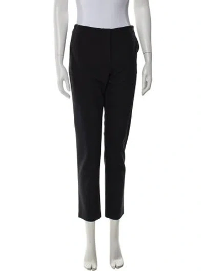 Pre-owned The Row Nylon Straight Leg Pants In Blue