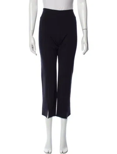 Pre-owned The Row Nylon Straight Leg Pants In Gray