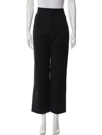 Pre-owned The Row Nylon Wide Leg Pants In Black