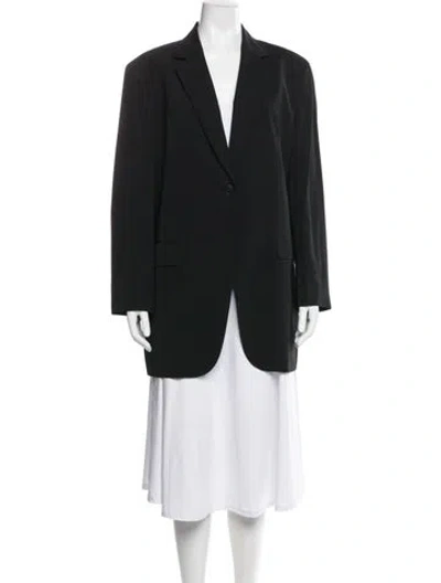 Pre-owned The Row Obine Blazer In Black