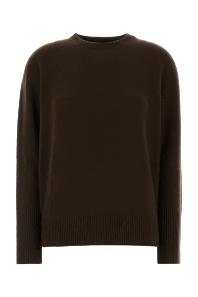 The Row Odelle Cashmere Sweater In Brown