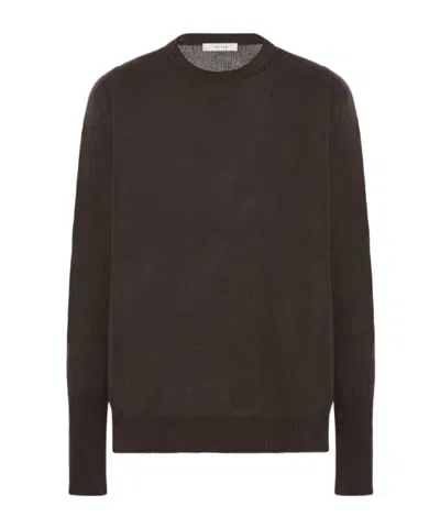 The Row Odelle Top Chestnut Brown