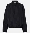 The Row Odeon Bomber Jacket In Black