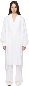 THE ROW OFF-WHITE ELINOR MAXI DRESS