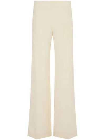 THE ROW OFF-WHITE FOULARD PANT