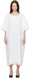 The Row Isora Oversize Maxi Dress In Off White