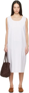 THE ROW OFF-WHITE JANAH MIDI DRESS