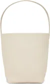 The Row Off-white Small N/s Park Tote In Ivr Ivory