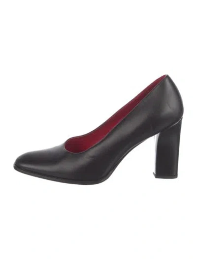 Pre-owned The Row Olivia Leather Pumps In Multi