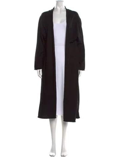 Pre-owned The Row Open Front Sweater In Black
