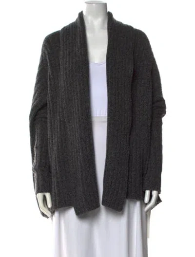 Pre-owned The Row Open Front Sweater In Black