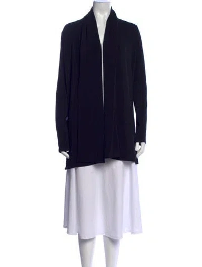 Pre-owned The Row Open Front Sweater In Black