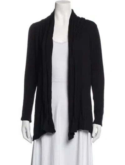 Pre-owned The Row Open Front Sweater In Blue