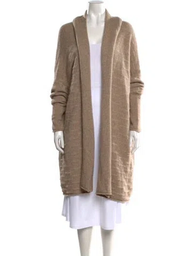 Pre-owned The Row Open Front Sweater In Neutrals