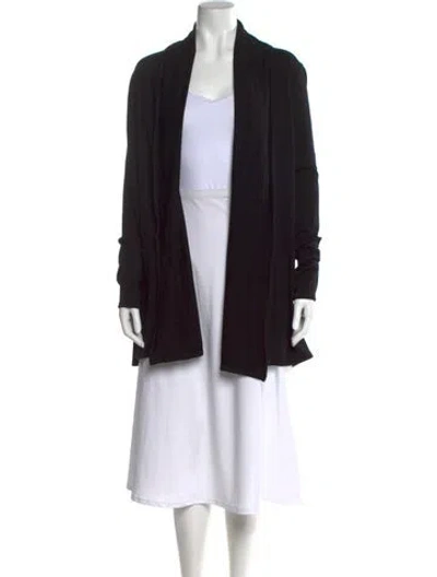 Pre-owned The Row Open Front Sweater W/ Tags In Black