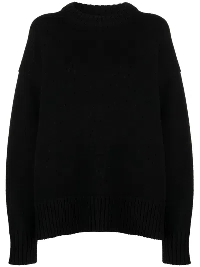 The Row Ophelia Sweater Black