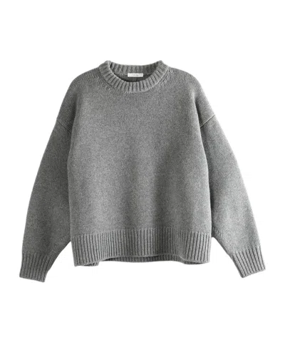 The Row Ophelia Sweater In Gray