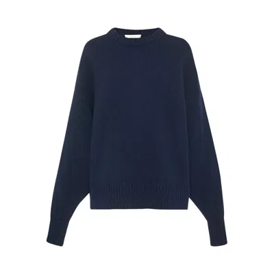 Pre-owned The Row Ophelia Top 'dark Navy' | Blue | Women's Size S