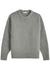 The Row Ophelia Wool-blend Jumper In Grey