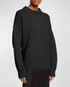 The Row Ophelia Sweater - Women's - Wool/cashmere In Black