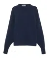 The Row Ophelia Wool-cashmere Sweater In Black