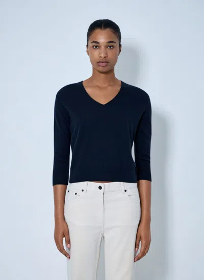 The Row Orchidea Top In Blue