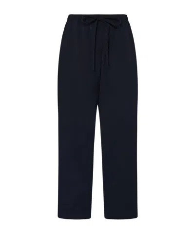 The Row Orieno Wool Trousers In Blue