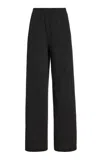The Row Orpin Cashmere Pull-on Pants In Black