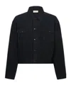 The Row Orson Cotton Jacket In Black