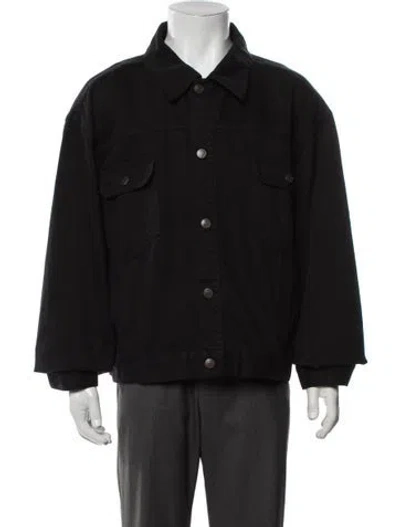 Pre-owned The Row Orson Trucker Jacket In Black