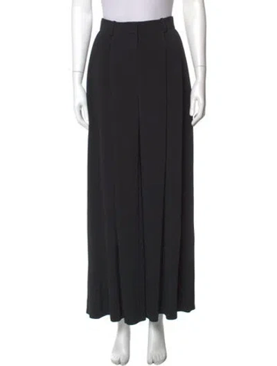 Pre-owned The Row Ossie Pant Wide Leg Pants In Black