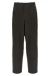 The Row Straight Leg Trousers With Pleats And Pockets In Brown